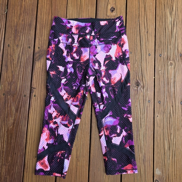 Calvin Kein Quick Dry Capri Leggings M - Picture 1 of 6